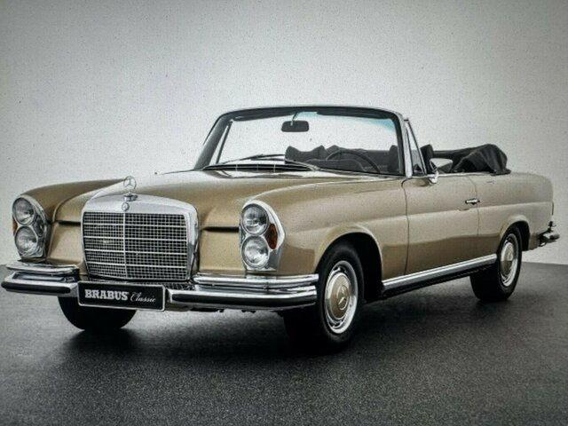 MERCEDES-BENZ 280 SE Cabrio W111 BRABUS-Classic Restauration - Cabrio araba: fotoğraf 2 MERCEDES-BENZ 280 SE Cabrio W111 BRABUS-Classic Restauration - Cabrio araba: fotoğraf 2