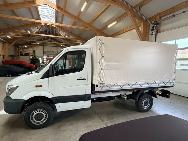 MERCEDES-BENZ Sprinter 316 CDI Pritsche 4x4 Allrad Plane... - Tenteli kamyonet: fotoğraf 2 MERCEDES-BENZ Sprinter 316 CDI Pritsche 4x4 Allrad Plane... - Tenteli kamyonet: fotoğraf 2