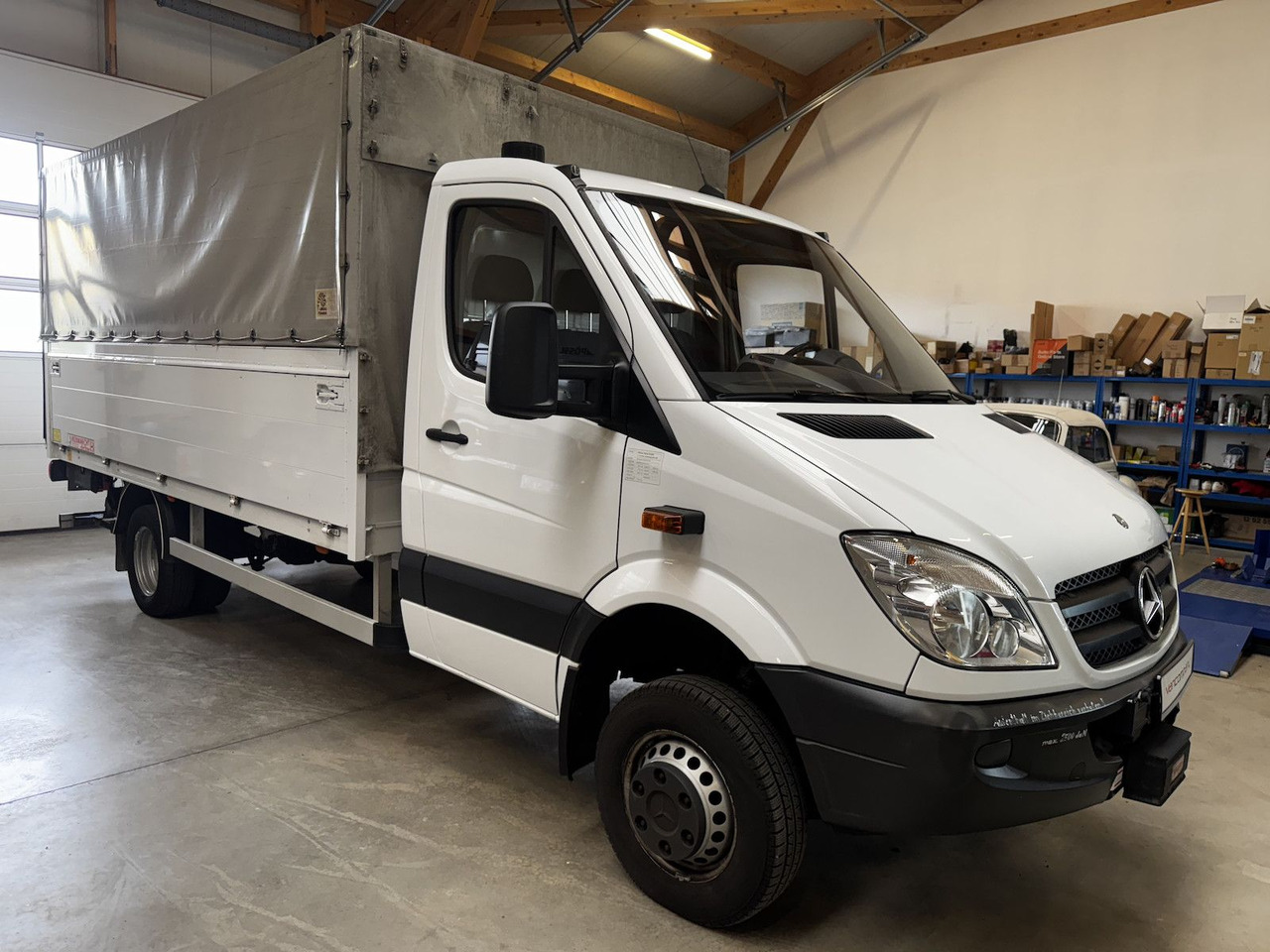 Mercedes-Benz Sprinter 516 CDI 4x4 Winde Pritsche LBW - Açık kasa kamyonet: fotoğraf 4 Mercedes-Benz Sprinter 516 CDI 4x4 Winde Pritsche LBW - Açık kasa kamyonet: fotoğraf 4