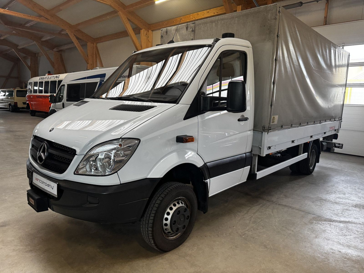 Mercedes-Benz Sprinter 516 CDI 4x4 Winde Pritsche LBW - Açık kasa kamyonet: fotoğraf 1 Mercedes-Benz Sprinter 516 CDI 4x4 Winde Pritsche LBW - Açık kasa kamyonet: fotoğraf 1