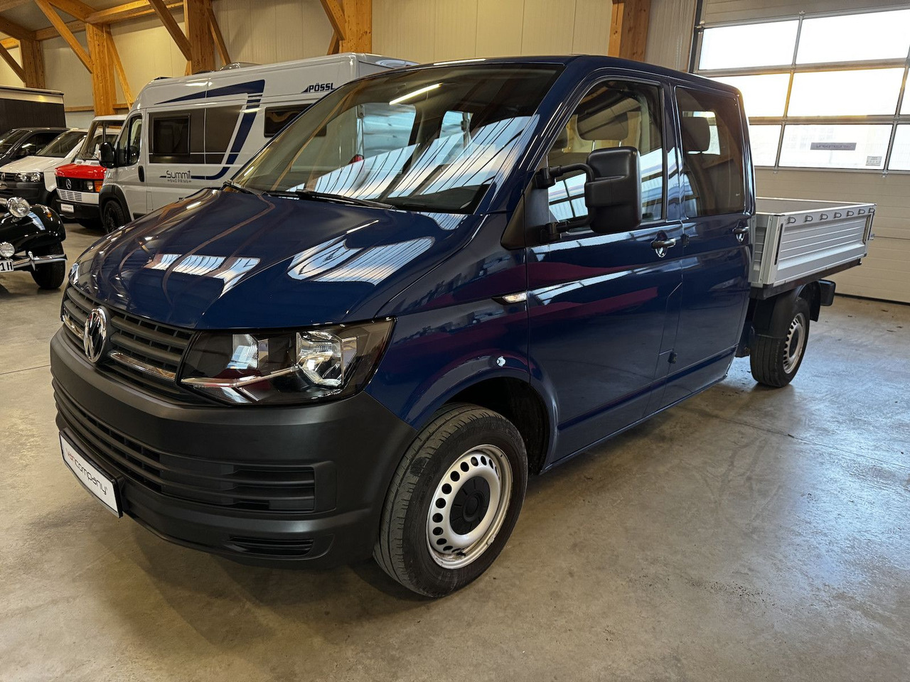 Volkswagen T6 Doka Pritsche 2.0 TDI 4Motion 4x4 indienblau - Açık kasa kamyonet: fotoğraf 1 Volkswagen T6 Doka Pritsche 2.0 TDI 4Motion 4x4 indienblau - Açık kasa kamyonet: fotoğraf 1