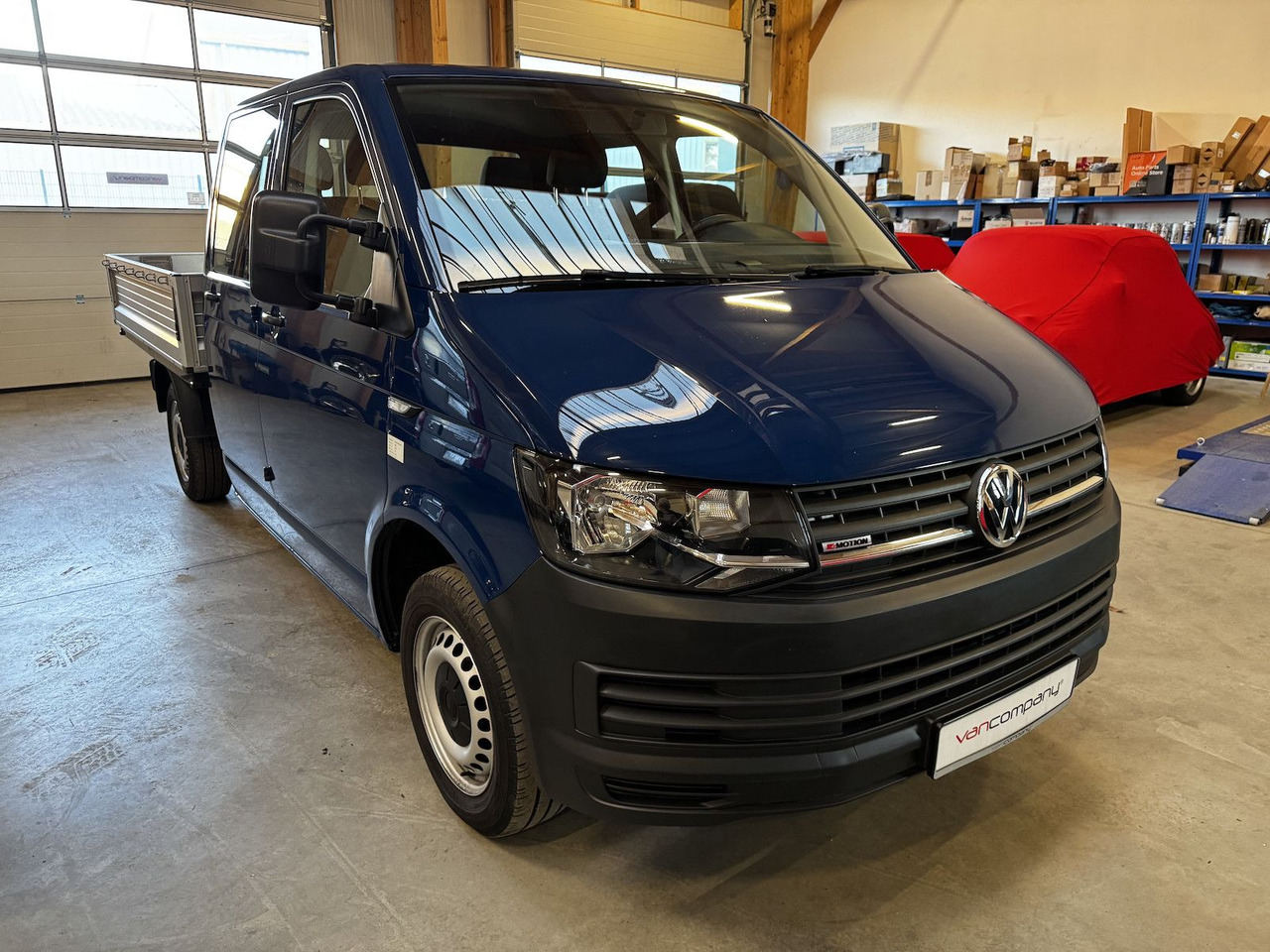 Volkswagen T6 Doka Pritsche 2.0 TDI 4Motion 4x4 indienblau - Açık kasa kamyonet: fotoğraf 3 Volkswagen T6 Doka Pritsche 2.0 TDI 4Motion 4x4 indienblau - Açık kasa kamyonet: fotoğraf 3