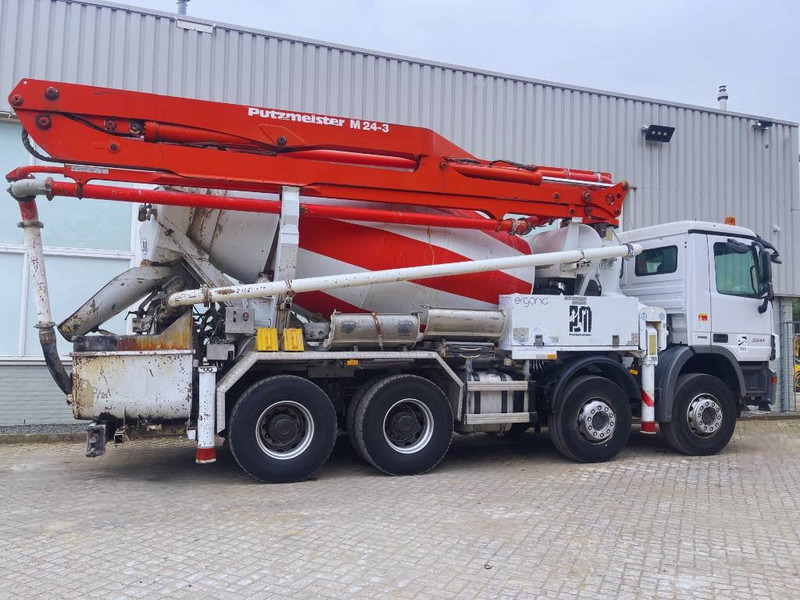 Mercedes-Benz Actros 3241 Putzmeister M24/3 2013 8X4 - Transmikser: fotoğraf 5 Mercedes-Benz Actros 3241 Putzmeister M24/3 2013 8X4 - Transmikser: fotoğraf 5