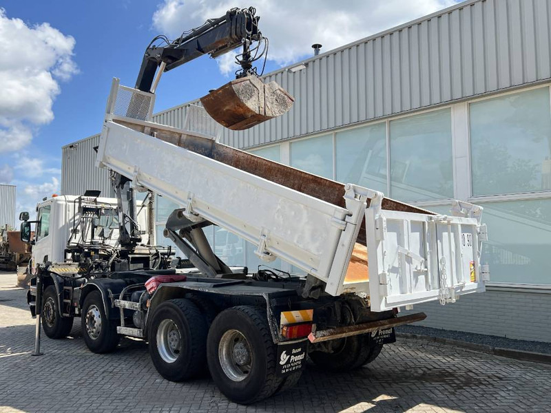 Scania P 400 8X4 KIPPER 2010 + HIAB Crane EURO 5 - Damperli kamyon, Vinçli kamyon: fotoğraf 3 Scania P 400 8X4 KIPPER 2010 + HIAB Crane EURO 5 - Damperli kamyon, Vinçli kamyon: fotoğraf 3