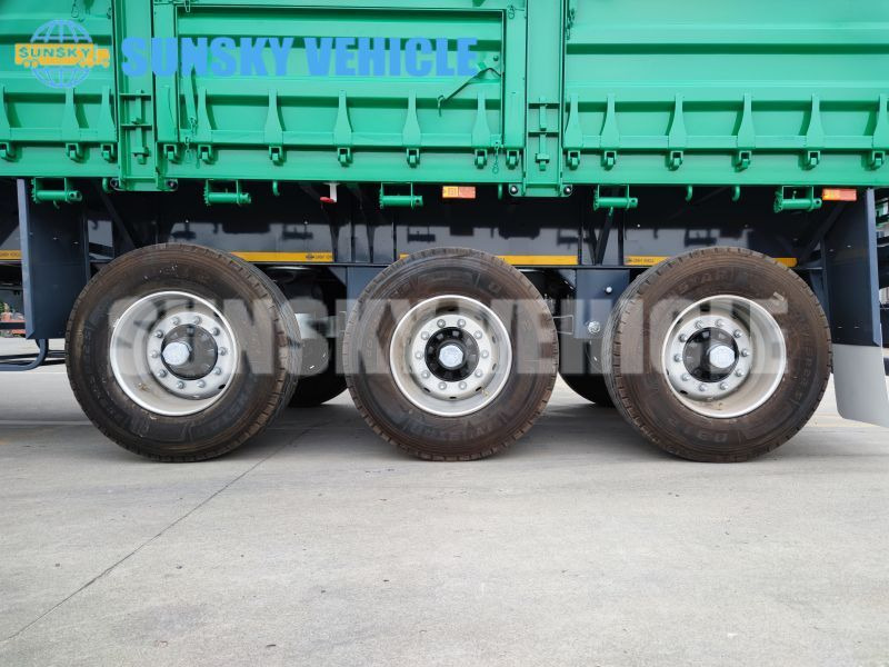 Yeni Açık/ Sal dorse nakliyatı için konteyner SUNSKY 13M dropside semi trailer: fotoğraf 6