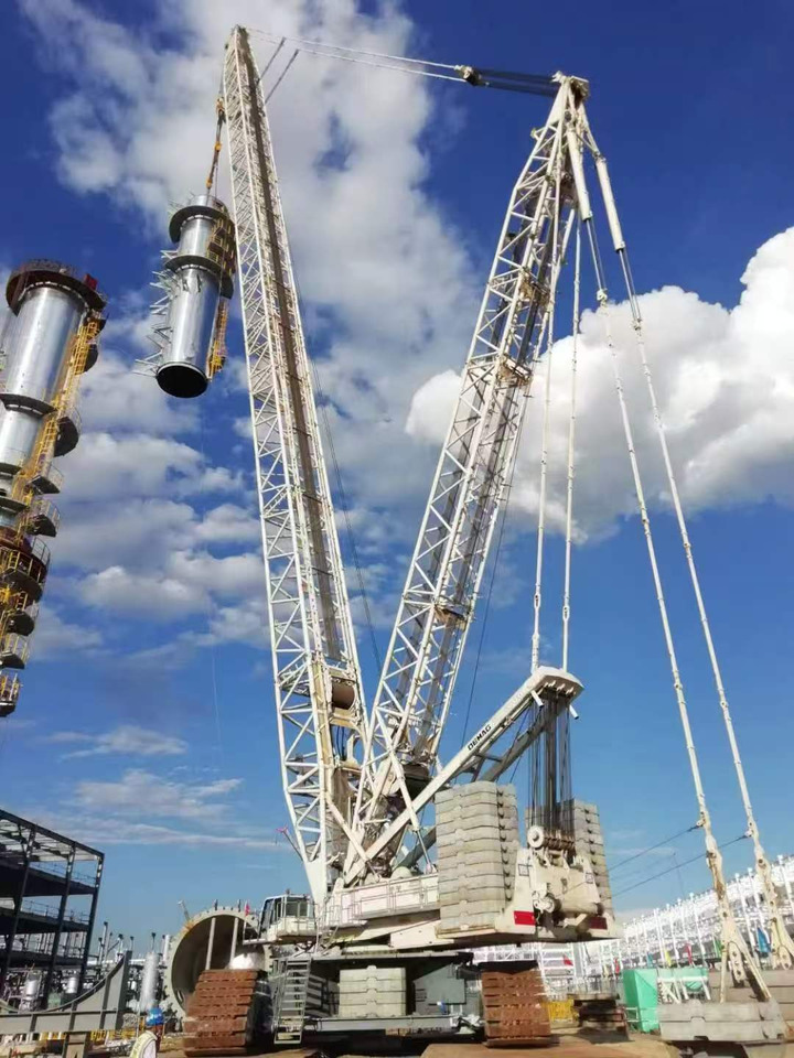 DEMAG Mobile Hydraulic Crane CC6800-1 1250 Ton Used Heavy Duty Crawler Crane For Sale - Paletli vinç: fotoğraf 2 DEMAG Mobile Hydraulic Crane CC6800-1 1250 Ton Used Heavy Duty Crawler Crane For Sale - Paletli vinç: fotoğraf 2
