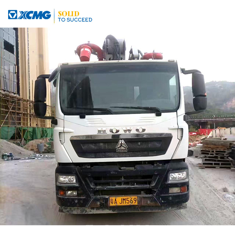 XCMG Manufacturer Concrete Pump Machine HB43V Used 43m HOWO Small Concrete Pumps Truck For Sale - Mobil beton pompası: fotoğraf 1 XCMG Manufacturer Concrete Pump Machine HB43V Used 43m HOWO Small Concrete Pumps Truck For Sale - Mobil beton pompası: fotoğraf 1