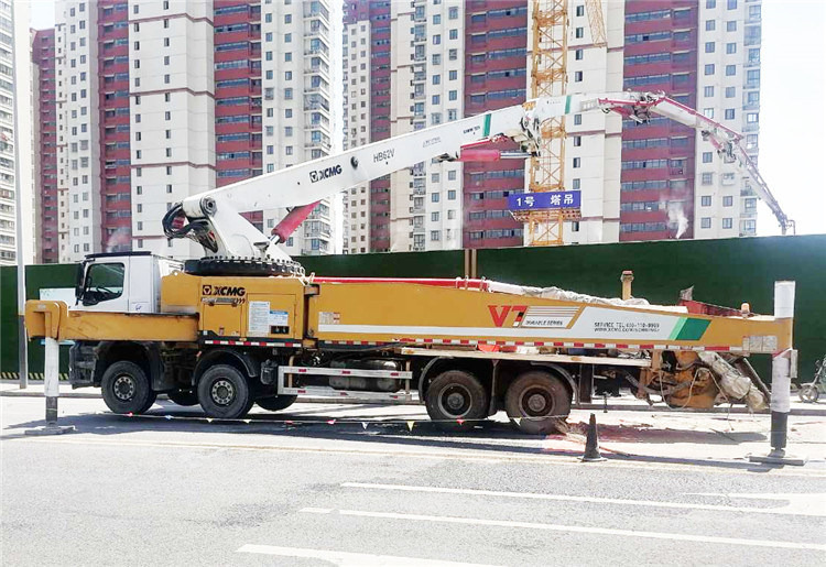 XCMG Official 2019 Year Hb62V Second Hand Used Hydraulic Concrete Pump Truck - Mobil beton pompası: fotoğraf 3 XCMG Official 2019 Year Hb62V Second Hand Used Hydraulic Concrete Pump Truck - Mobil beton pompası: fotoğraf 3