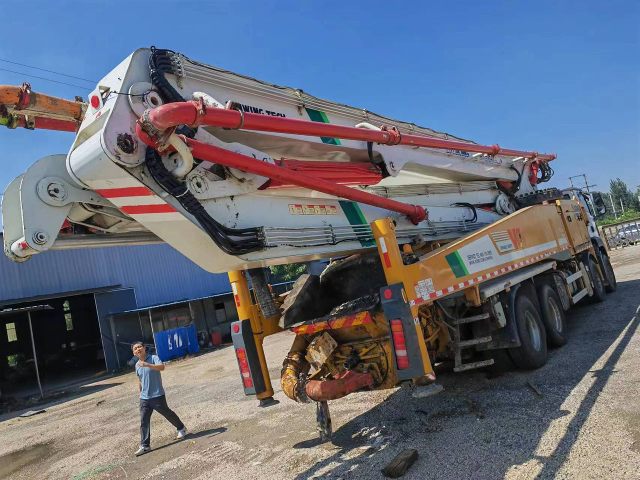 XCMG Official Concrete Construction Machinery HB62V 62m Used Mobile Concrete Pump for Sale - Mobil beton pompası: fotoğraf 5 XCMG Official Concrete Construction Machinery HB62V 62m Used Mobile Concrete Pump for Sale - Mobil beton pompası: fotoğraf 5