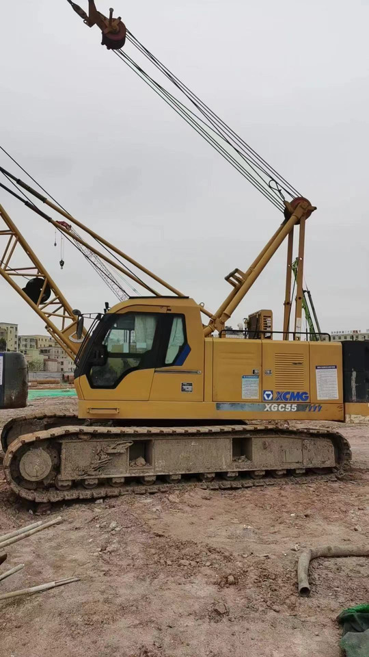 XCMG Official Used 55 Ton Crawler Crane XGC55 Second Hand Small Hydraulic Mobile Crane With High Quality - Paletli vinç: fotoğraf 2 XCMG Official Used 55 Ton Crawler Crane XGC55 Second Hand Small Hydraulic Mobile Crane With High Quality - Paletli vinç: fotoğraf 2