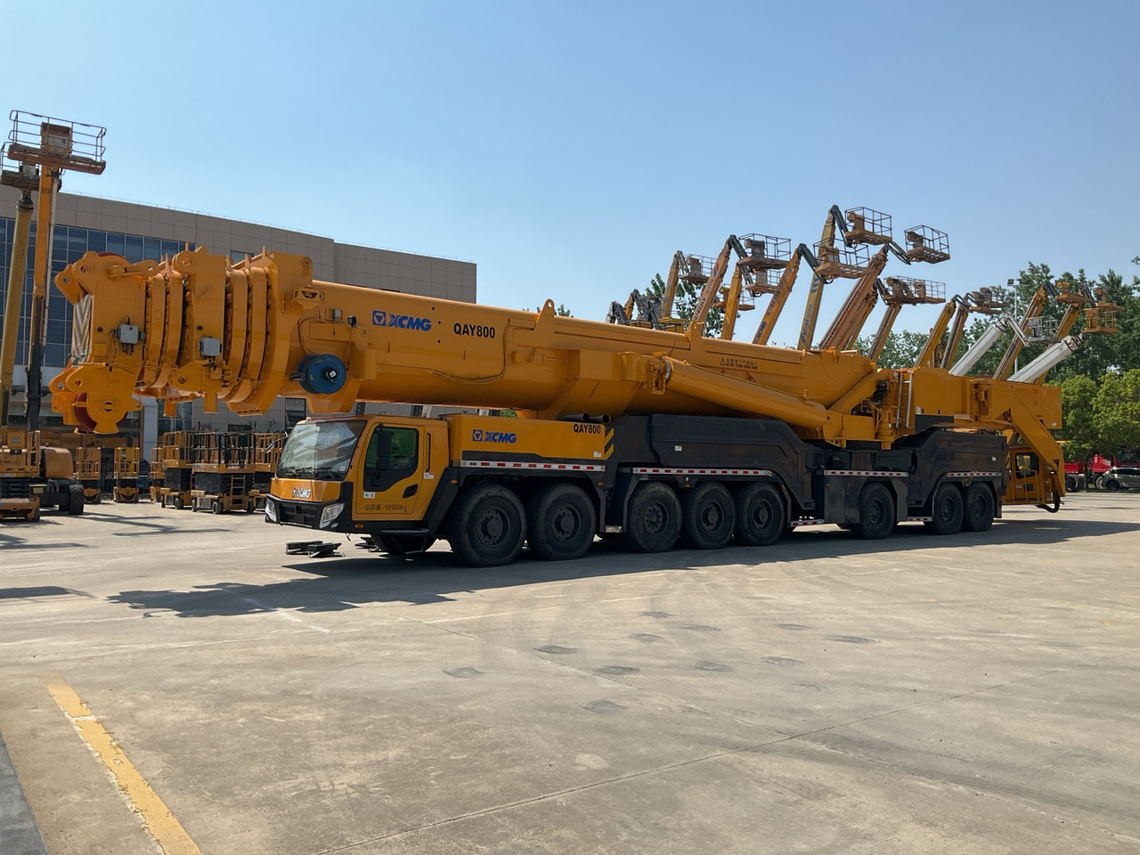 XCMG Official Used All Terrain Crane QAY800 800 Ton Hydraulic Truck Crane For Sale - All-terrain vinç: fotoğraf 2 XCMG Official Used All Terrain Crane QAY800 800 Ton Hydraulic Truck Crane For Sale - All-terrain vinç: fotoğraf 2