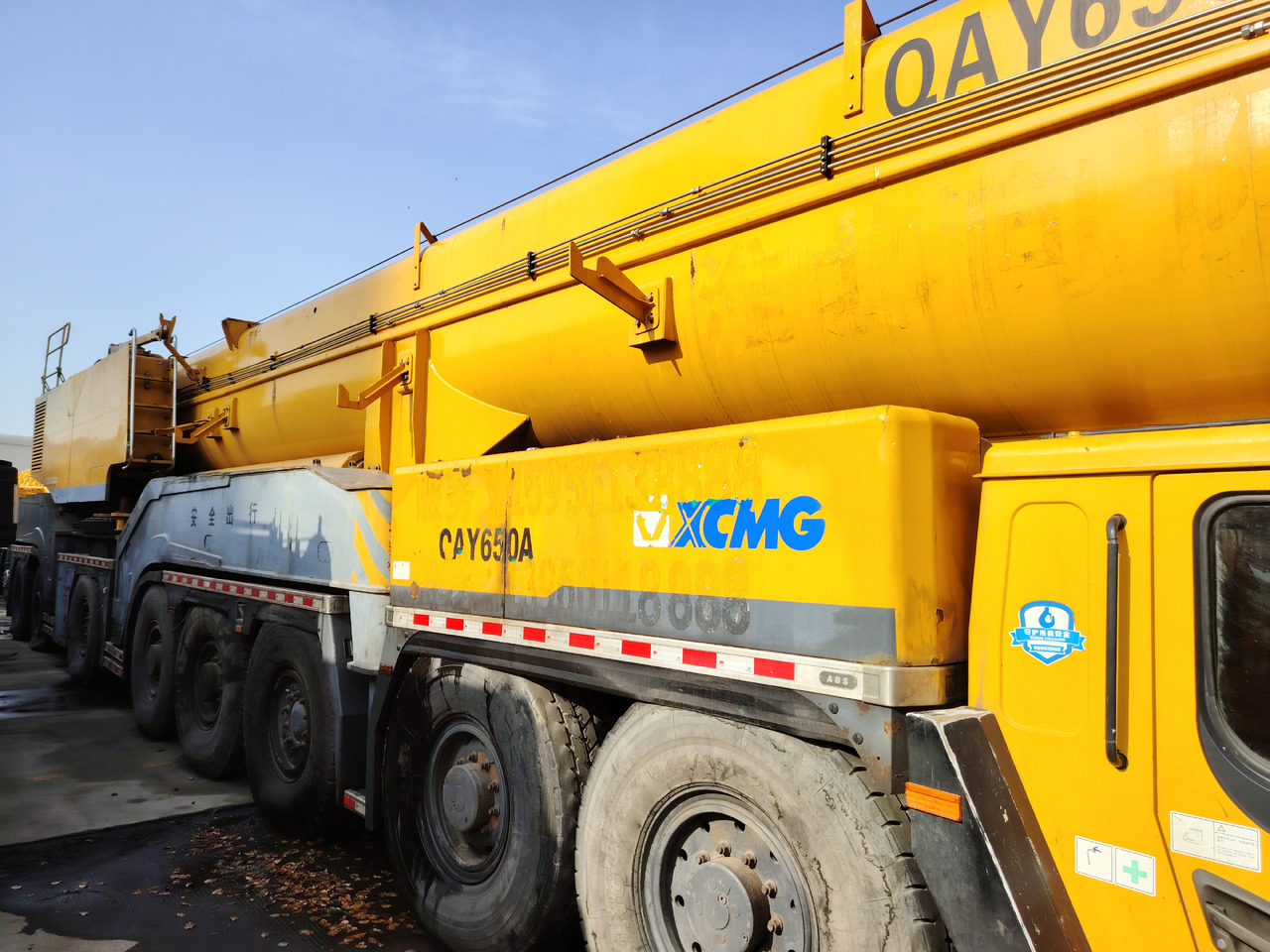 XCMG Official Used Heavy Duty Hydraulics Crane QAY650A All Terrain Cranes For Sale 650 Ton - All-terrain vinç: fotoğraf 5 XCMG Official Used Heavy Duty Hydraulics Crane QAY650A All Terrain Cranes For Sale 650 Ton - All-terrain vinç: fotoğraf 5