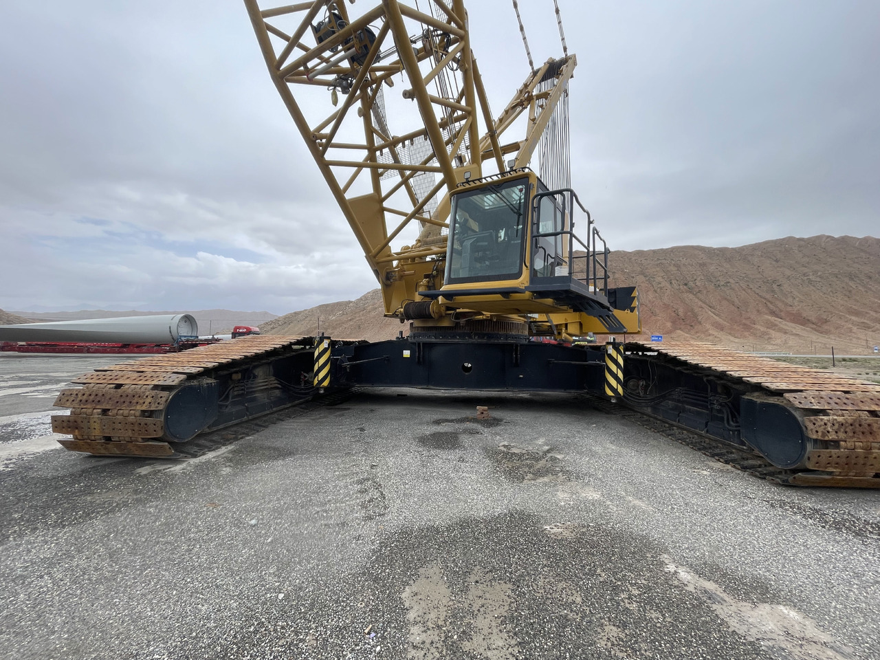 XCMG Official Used Telescopic Crawler Crane XGC11000A 1000 Ton Heavy Duty Lattice Boom Crawler Crane Sale - Paletli vinç: fotoğraf 2 XCMG Official Used Telescopic Crawler Crane XGC11000A 1000 Ton Heavy Duty Lattice Boom Crawler Crane Sale - Paletli vinç: fotoğraf 2
