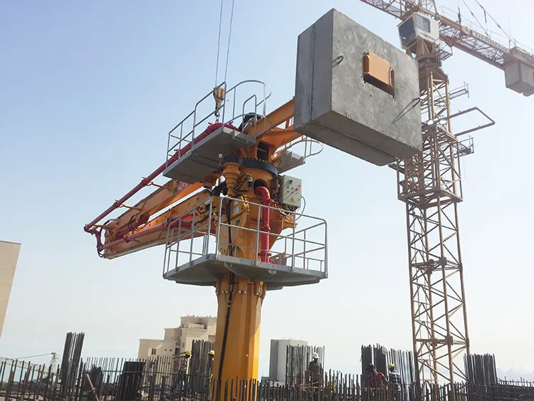 XCMG Schwing Concrete Distributor HGP32 High Efficiency 22kw 32m Hydraulic Spider Concrete Placing Boom Made in China - Sabit beton pompası: fotoğraf 4 XCMG Schwing Concrete Distributor HGP32 High Efficiency 22kw 32m Hydraulic Spider Concrete Placing Boom Made in China - Sabit beton pompası: fotoğraf 4