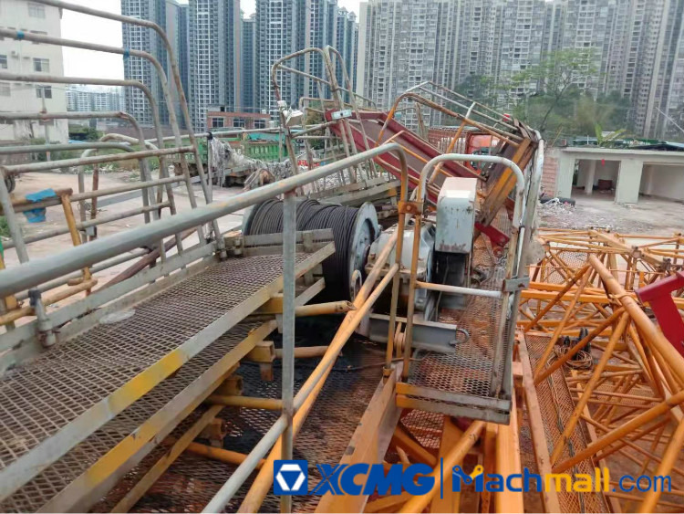 XCMG Used Construction Crane QTZ80 Potain Tower Crane For Sale - Kule vinç: fotoğraf 3 XCMG Used Construction Crane QTZ80 Potain Tower Crane For Sale - Kule vinç: fotoğraf 3