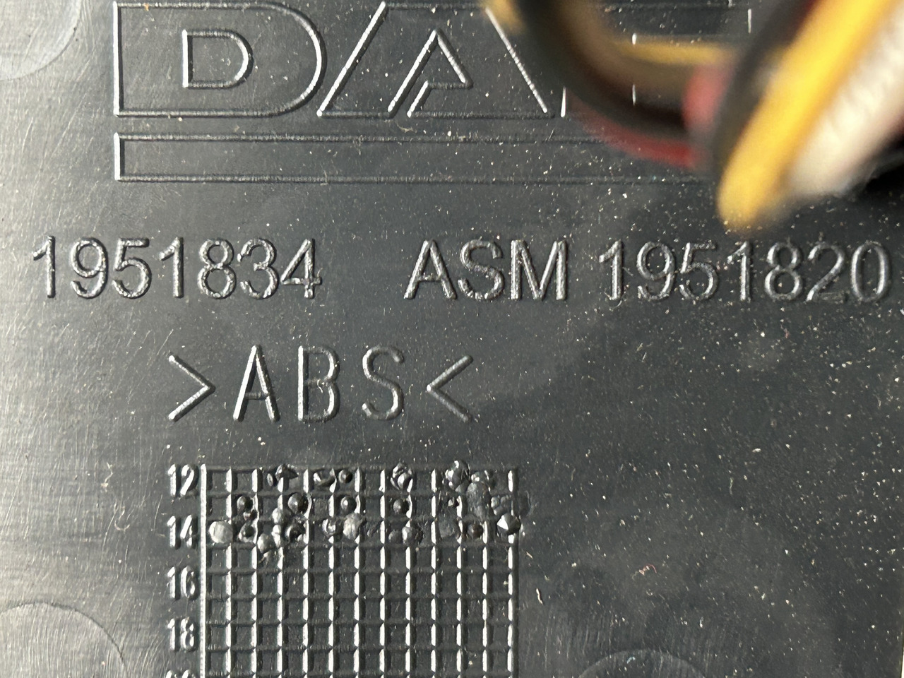 DAF COUNTER CLOCK + HARNESS + CONSOLE DAF XF 106 1980452 + 1900912 + 1951834 - Gösterge panosu: fotoğraf 5 DAF COUNTER CLOCK + HARNESS + CONSOLE DAF XF 106 1980452 + 1900912 + 1951834 - Gösterge panosu: fotoğraf 5