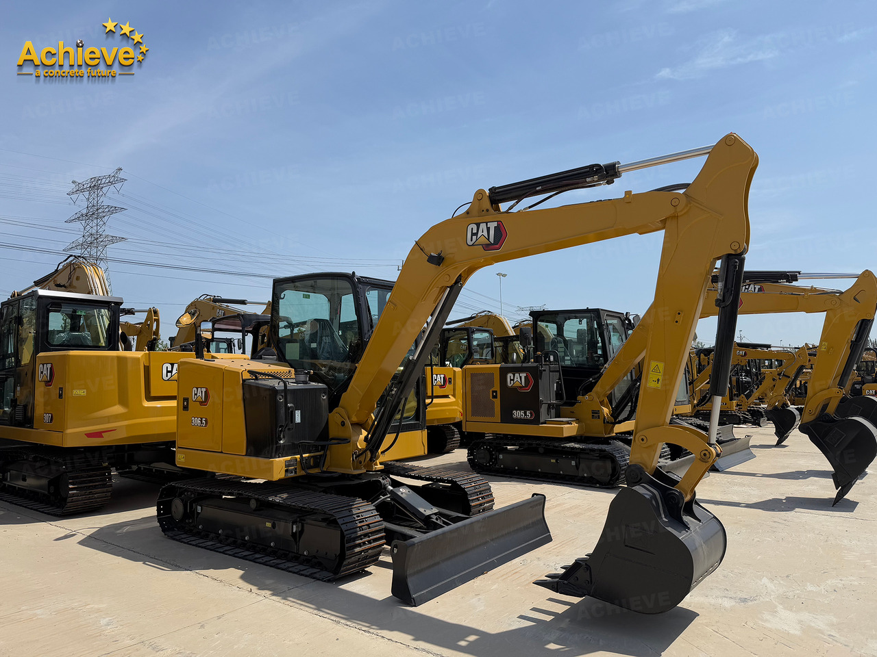 CATERPILLAR CAT®2025 306.5 Mini Hydraulic Excavator UD 0.25 m³ 36.5/2400 kw/rpm C2.4T 105 L【ACHIEVE】 TOP CONDITION!!! - Paletli ekskavatör: fotoğraf 1 CATERPILLAR CAT®2025 306.5 Mini Hydraulic Excavator UD 0.25 m³ 36.5/2400 kw/rpm C2.4T 105 L【ACHIEVE】 TOP CONDITION!!! - Paletli ekskavatör: fotoğraf 1