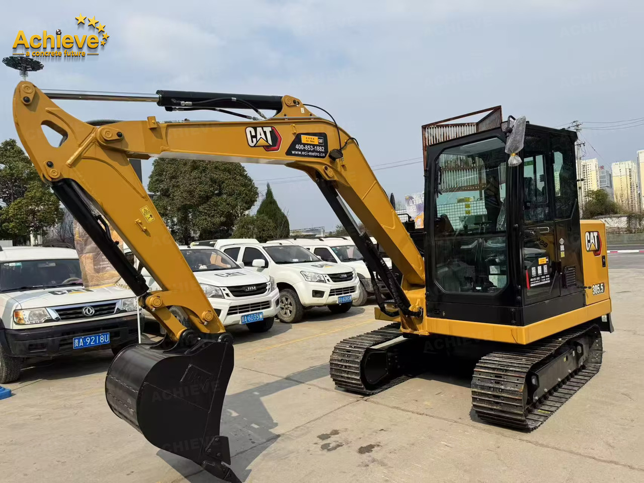 CATERPILLAR CAT® 305.5E2 small Cat C2.4 DI Mini Hydraulic Excavator 0.22 m³ 34.1 kw/rpm 35.0 kN 【ACHIEVE】 TOP CONDITION!!! - Mini ekskavatör: fotoğraf 3 CATERPILLAR CAT® 305.5E2 small Cat C2.4 DI Mini Hydraulic Excavator 0.22 m³ 34.1 kw/rpm 35.0 kN 【ACHIEVE】 TOP CONDITION!!! - Mini ekskavatör: fotoğraf 3