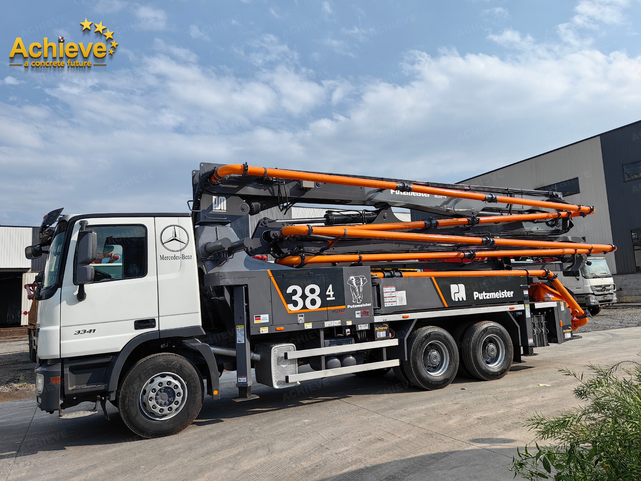 PUTZMEISTER PUTZMEISTER M38-4Z 2013 HOT SALE Mercedes-Benz【ACHIEVE】TOP CONDITION!!! - Mobil beton pompası: fotoğraf 4 PUTZMEISTER PUTZMEISTER M38-4Z 2013 HOT SALE Mercedes-Benz【ACHIEVE】TOP CONDITION!!! - Mobil beton pompası: fotoğraf 4