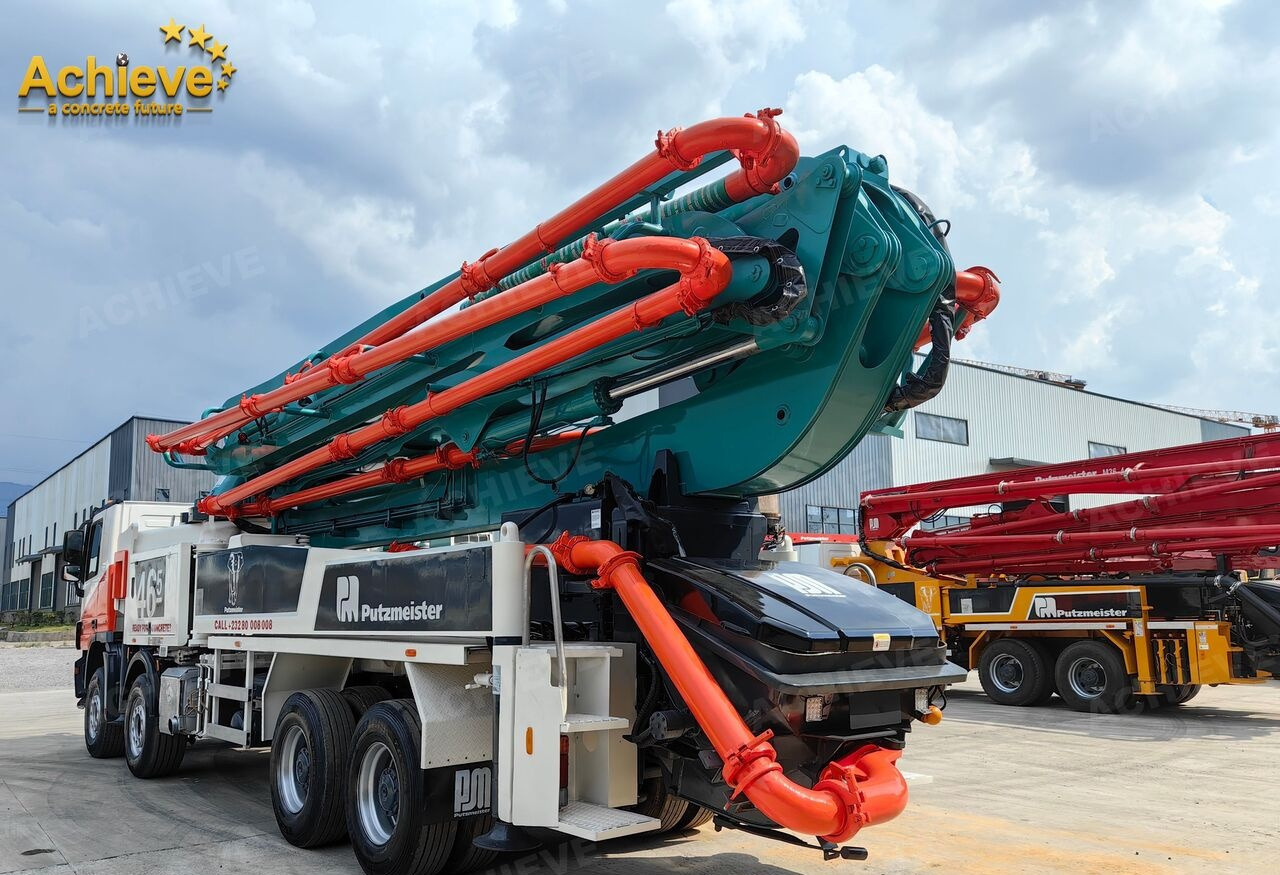 Putzmeister Compact Truck-Mounted Concrete Pump M46-5 【ACHIEVE】TOP CONDITION!!! - Mobil beton pompası: fotoğraf 5 Putzmeister Compact Truck-Mounted Concrete Pump M46-5 【ACHIEVE】TOP CONDITION!!! - Mobil beton pompası: fotoğraf 5