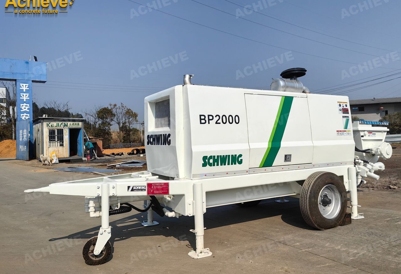 SCHWING STETTER 2009【ACHIEVE】TOP CONDITION!!! Good Selling SCHWING Projection BP2000 11Estuco Concreto Concrete Pump - Sabit beton pompası: fotoğraf 4 SCHWING STETTER 2009【ACHIEVE】TOP CONDITION!!! Good Selling SCHWING Projection BP2000 11Estuco Concreto Concrete Pump - Sabit beton pompası: fotoğraf 4