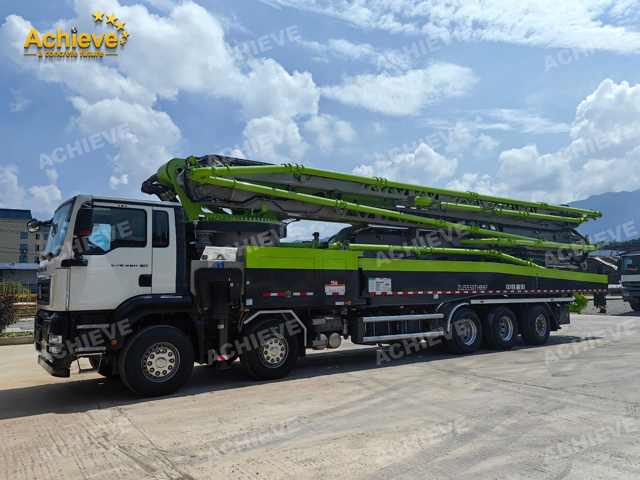 Mobil beton pompası Zoomlion Zoomlion 70M 70X-6RZ  Concrete pump truck ACTROS 4141 【ACHIEVE】TOP CONDITION!!!: fotoğraf 19