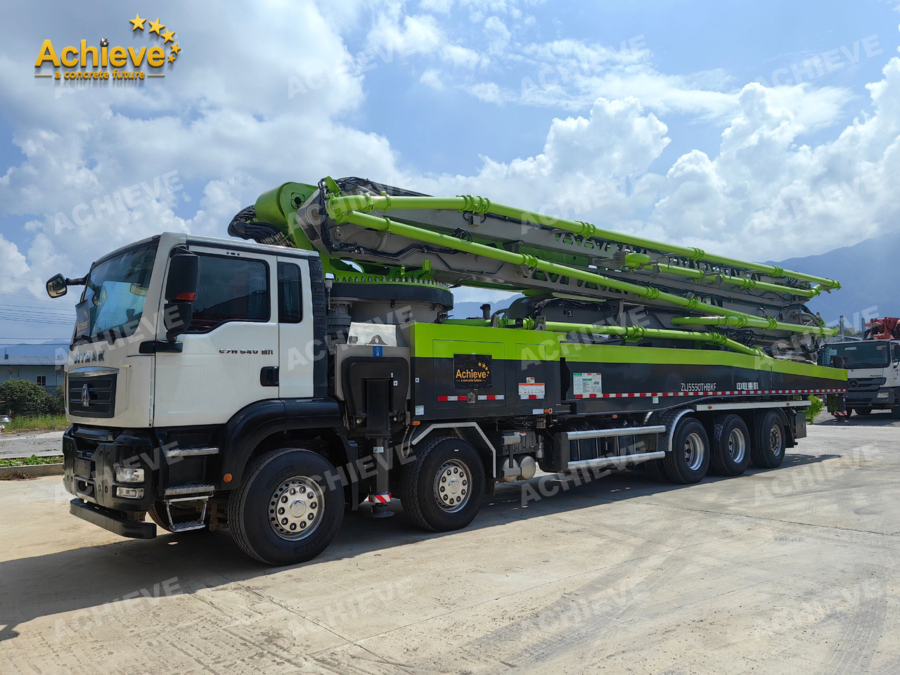 Mobil beton pompası Zoomlion Zoomlion 70M 70X-6RZ  Concrete pump truck ACTROS 4141 【ACHIEVE】TOP CONDITION!!!: fotoğraf 15
