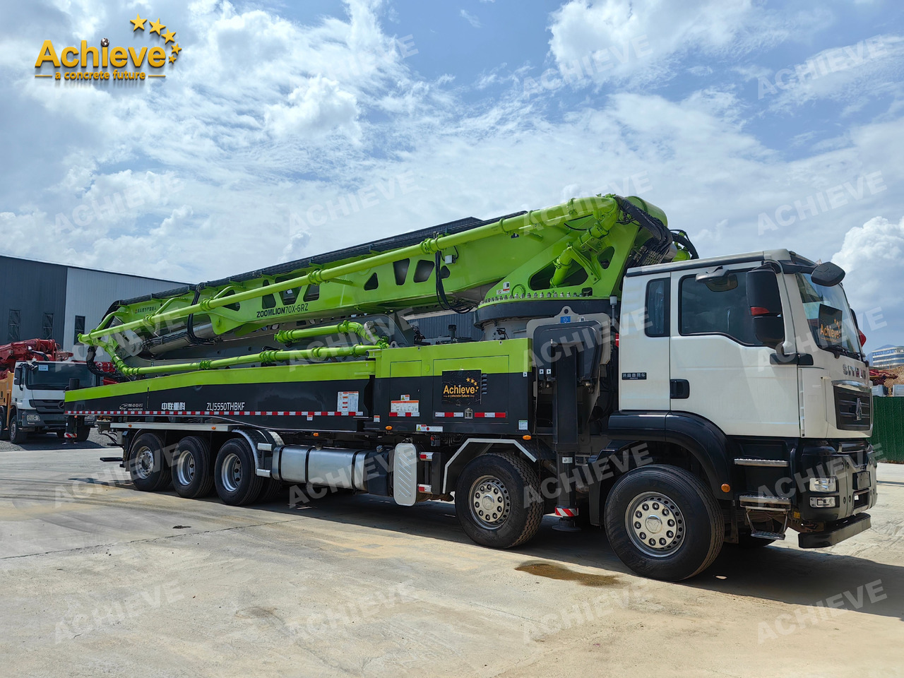 Mobil beton pompası Zoomlion Zoomlion 70M 70X-6RZ  Concrete pump truck ACTROS 4141 【ACHIEVE】TOP CONDITION!!!: fotoğraf 12