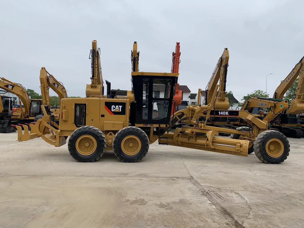 CATERPILLAR Motor Grader CAT 140K, 120K Road Construction Machine - Greyder: fotoğraf 4 CATERPILLAR Motor Grader CAT 140K, 120K Road Construction Machine - Greyder: fotoğraf 4