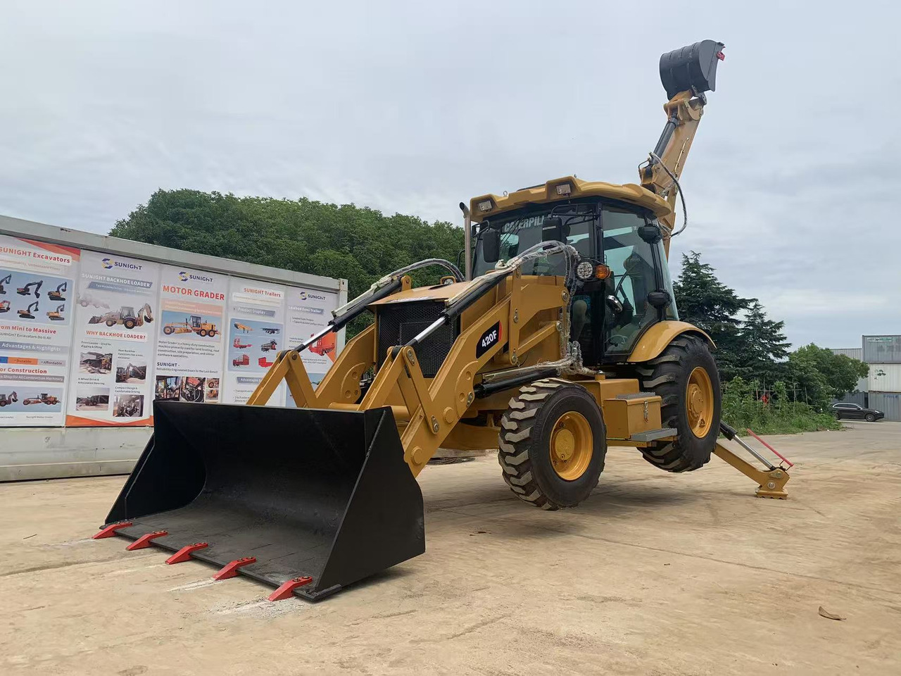 Caterpillar 4x4 Backhoe Loader CAT 420, 428 - Iş makinesi: fotoğraf 3 Caterpillar 4x4 Backhoe Loader CAT 420, 428 - Iş makinesi: fotoğraf 3