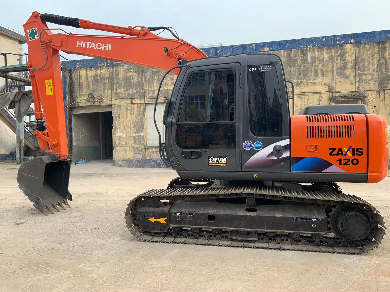 Hitachi Excavator ZX120 Good Price Used Excavator 12 ton Capacity - Paletli ekskavatör: fotoğraf 4 Hitachi Excavator ZX120 Good Price Used Excavator 12 ton Capacity - Paletli ekskavatör: fotoğraf 4