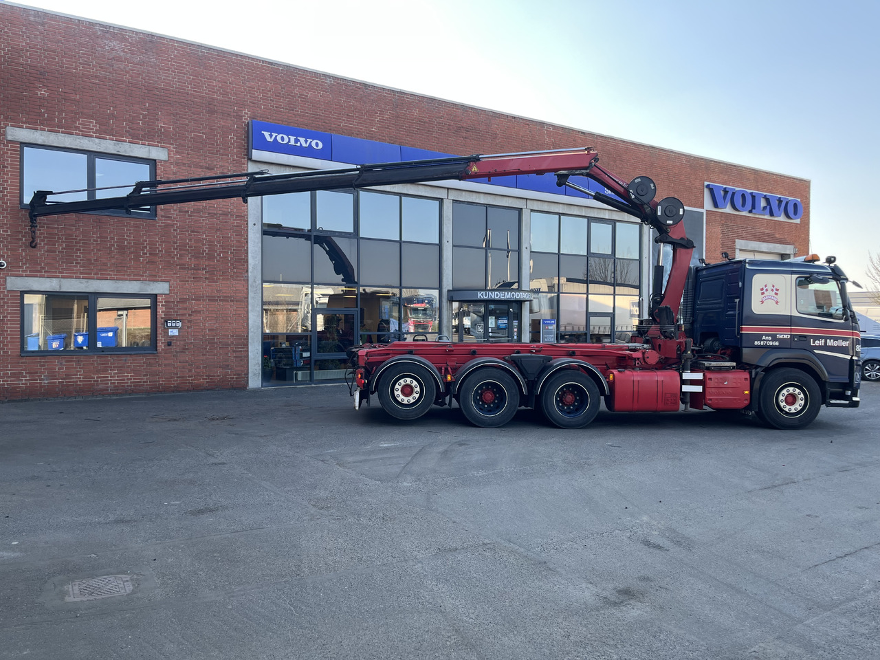 Volvo FM 500 8x4 - Kablo sistemli kamyon, Vinçli kamyon: fotoğraf 2 Volvo FM 500 8x4 - Kablo sistemli kamyon, Vinçli kamyon: fotoğraf 2
