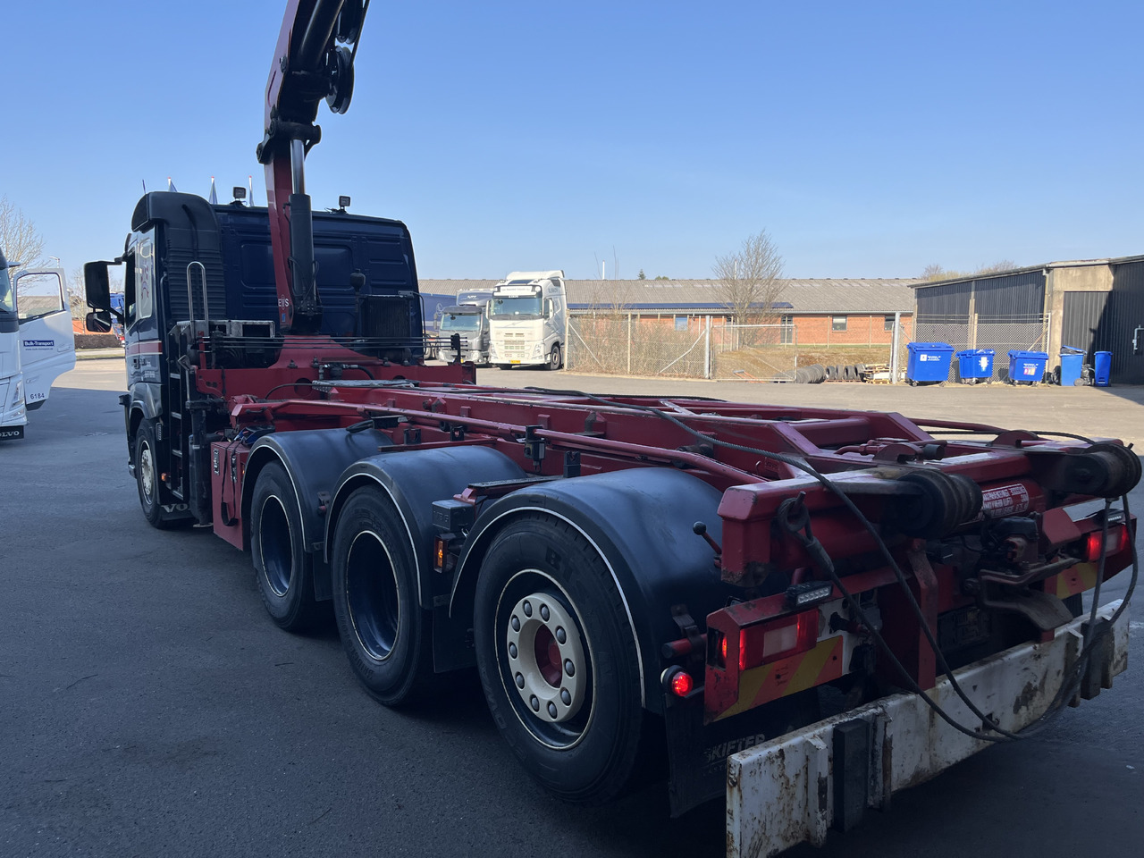 Volvo FM 500 8x4 - Kablo sistemli kamyon, Vinçli kamyon: fotoğraf 5 Volvo FM 500 8x4 - Kablo sistemli kamyon, Vinçli kamyon: fotoğraf 5