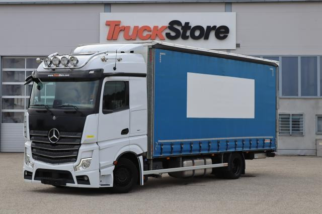 Mercedes-Benz Actros 1833 L nR - Tenteli kamyon: fotoğraf 1 Mercedes-Benz Actros 1833 L nR - Tenteli kamyon: fotoğraf 1