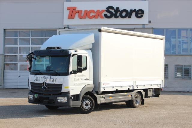 Mercedes-Benz Atego 818 TOP TOP TOP - Tenteli kamyonet: fotoğraf 1 Mercedes-Benz Atego 818 TOP TOP TOP - Tenteli kamyonet: fotoğraf 1