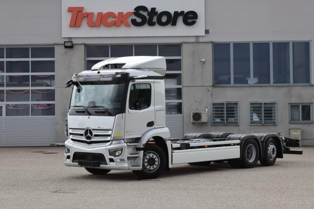 Mercedes-Benz eActros 400 L - Şasi kamyon: fotoğraf 1 Mercedes-Benz eActros 400 L - Şasi kamyon: fotoğraf 1