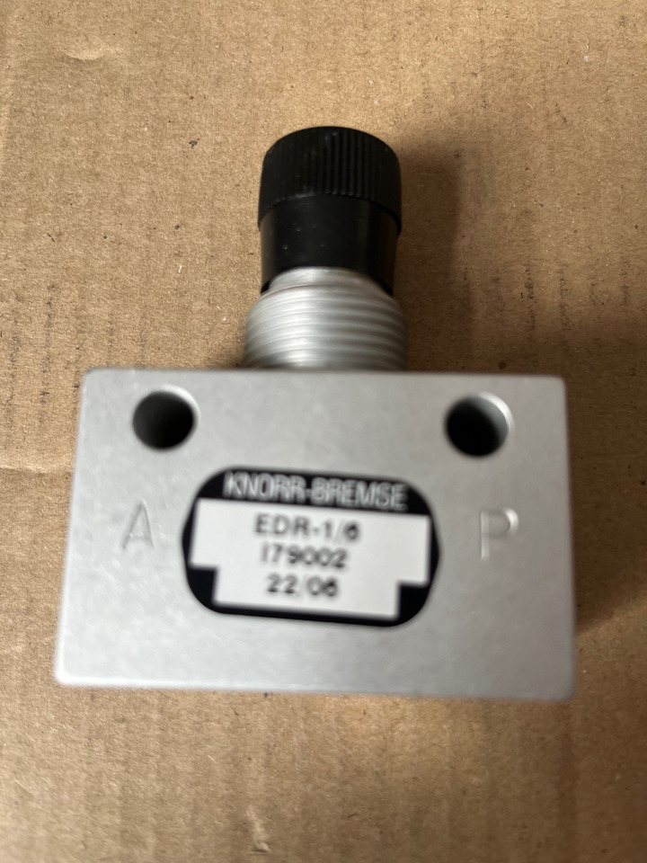 KNORR-BREMSE EDR-1/6 I79002 Ventil - Yedek parça - İş makinaları: fotoğraf 1 KNORR-BREMSE EDR-1/6 I79002 Ventil - Yedek parça - İş makinaları: fotoğraf 1