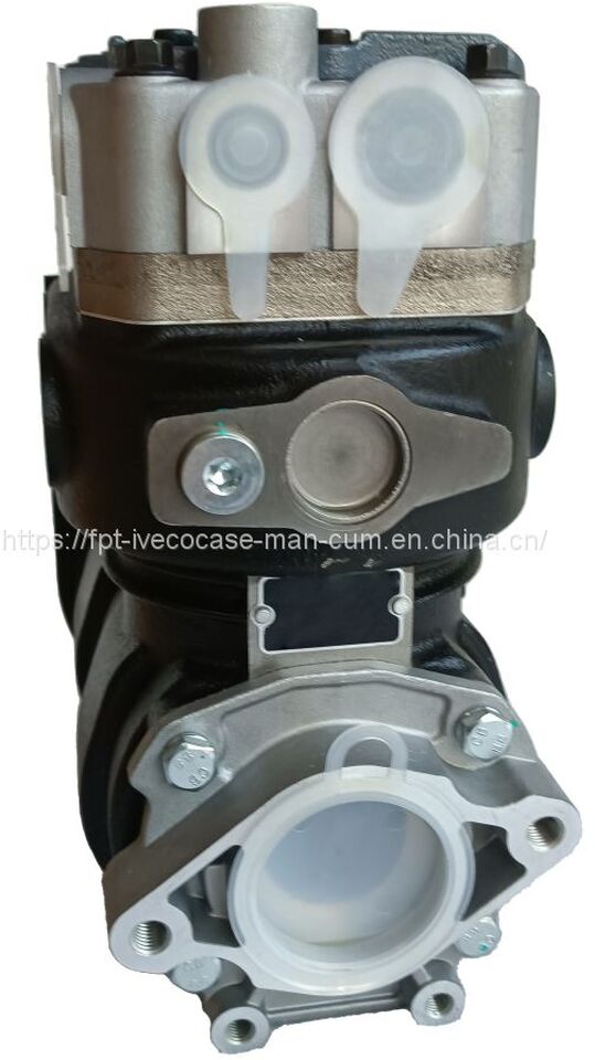 FPT IVECO CASE Cursor9 F2CFE614A*B041/F2CGE614F*V004 5802431166 Double cylinder air pump 504293730/5802497411 - Kompresör: fotoğraf 4 FPT IVECO CASE Cursor9 F2CFE614A*B041/F2CGE614F*V004 5802431166 Double cylinder air pump 504293730/5802497411 - Kompresör: fotoğraf 4