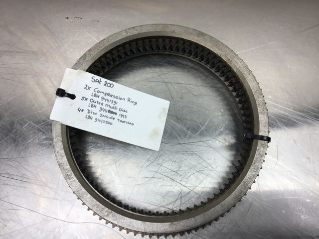 Liebherr Brake Disc Set - Fren diskleri: fotoğraf 3 Liebherr Brake Disc Set - Fren diskleri: fotoğraf 3