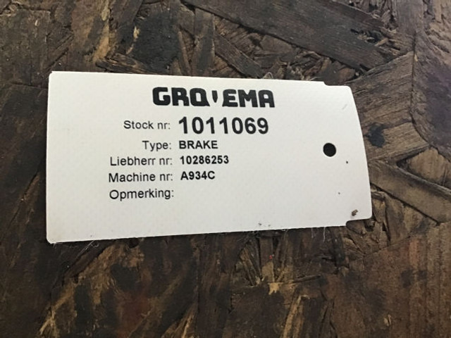 Liebherr Brake - Fren davulları: fotoğraf 5 Liebherr Brake - Fren davulları: fotoğraf 5