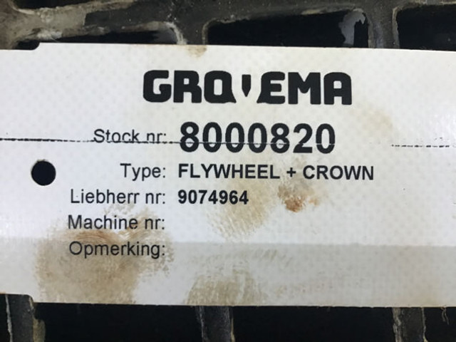 Liebherr Flywheel - Volan: fotoğraf 4 Liebherr Flywheel - Volan: fotoğraf 4