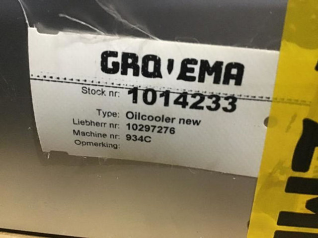 Liebherr - Yağ soğutucusu: fotoğraf 3 Liebherr - Yağ soğutucusu: fotoğraf 3