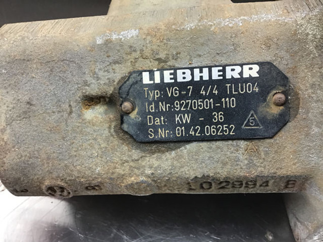 Liebherr Pilot Control Unit - Vites kolu: fotoğraf 3 Liebherr Pilot Control Unit - Vites kolu: fotoğraf 3