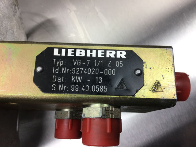 Pedal Liebherr Pilot Control Unit: fotoğraf 14
