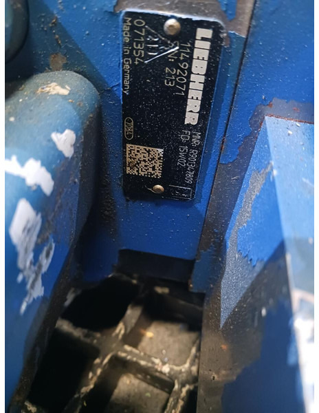 Liebherr Valveblock - Sübap: fotoğraf 3 Liebherr Valveblock - Sübap: fotoğraf 3