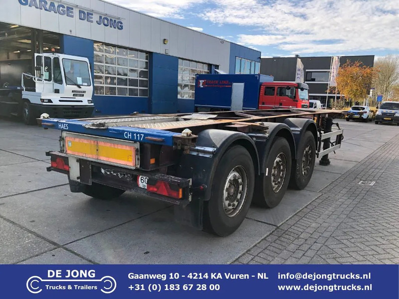 DESOT 20-30 FT Tank Chassis / SAF Disc / ADR - Konteynır taşıyıcı/ Yedek karoser dorse: fotoğraf 1 DESOT 20-30 FT Tank Chassis / SAF Disc / ADR - Konteynır taşıyıcı/ Yedek karoser dorse: fotoğraf 1