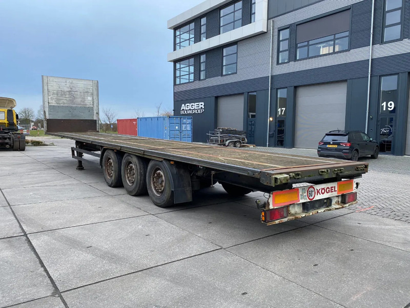 Kögel SNCO24 / Plateau Trailer / Mercedes + Disc - Açık/ Sal dorse: fotoğraf 4 Kögel SNCO24 / Plateau Trailer / Mercedes + Disc - Açık/ Sal dorse: fotoğraf 4