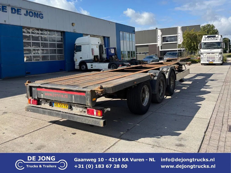 Kögel SW24 Container chassis / 40FT / BPW + Drum - Konteynır taşıyıcı/ Yedek karoser dorse: fotoğraf 1 Kögel SW24 Container chassis / 40FT / BPW + Drum - Konteynır taşıyıcı/ Yedek karoser dorse: fotoğraf 1