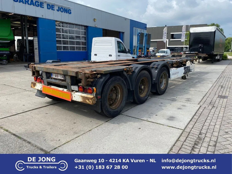 Krone SD 27 / Container Chassis / BPW + Drum / 1x Extendable / 45 FT - Konteynır taşıyıcı/ Yedek karoser dorse: fotoğraf 1 Krone SD 27 / Container Chassis / BPW + Drum / 1x Extendable / 45 FT - Konteynır taşıyıcı/ Yedek karoser dorse: fotoğraf 1