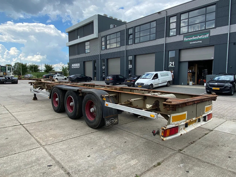 Pacton 40 FT Container Chassis / BPW + DISC - Konteynır taşıyıcı/ Yedek karoser dorse: fotoğraf 2 Pacton 40 FT Container Chassis / BPW + DISC - Konteynır taşıyıcı/ Yedek karoser dorse: fotoğraf 2